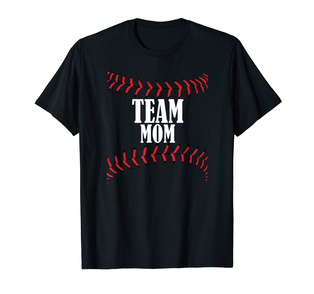 Baseball Softball Team Mom Gift T-Shirt - Graphic Print Men Women - T-Shirt, Sweatshirt, Hoodie