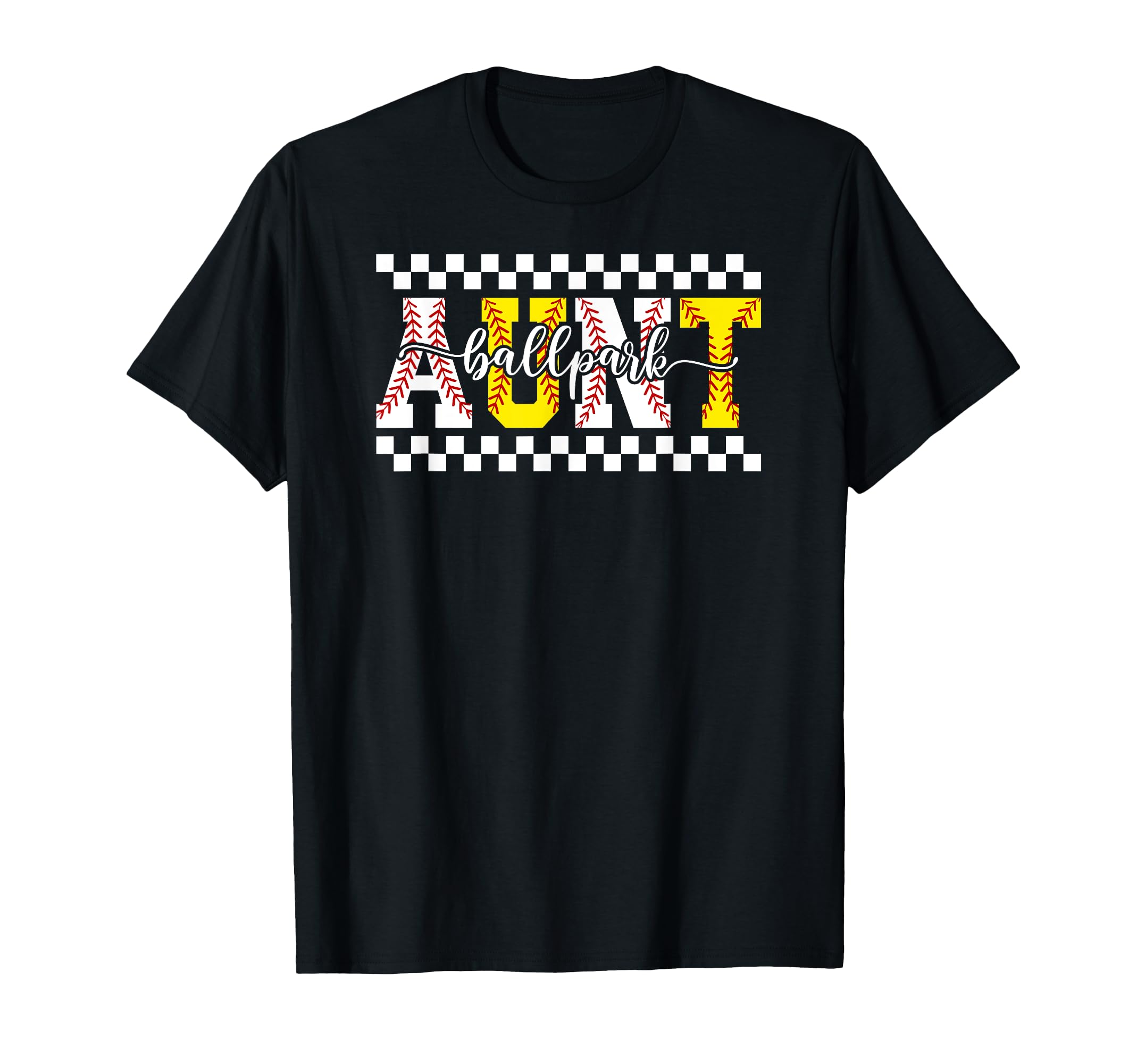 Ballpark Aunt Boho Softball Baseball T-Shirt - Novelty Apparel Men Women - T-Shirt, Sweatshirt, Hoodie
