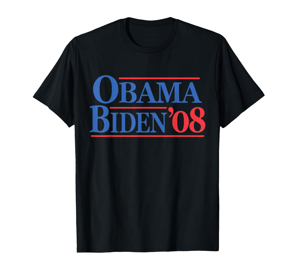Distressed Obama Biden 08 Campaign T-Shirt - Minimalist Print Unisex - T-Shirt, Sweatshirt, Hoodie