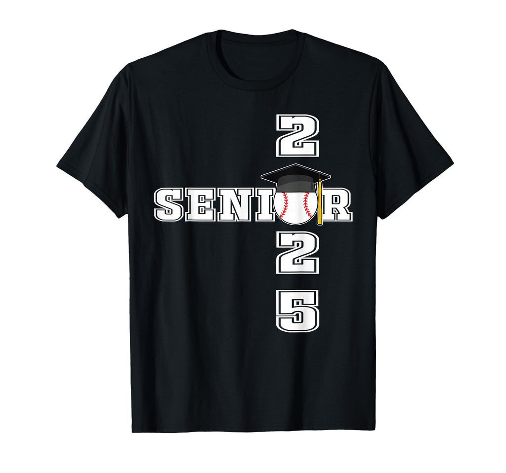 Class 2025 Baseball Senior Gifts T-Shirt - Aesthetic Graphic for Adults - T-Shirt, Sweatshirt, Hoodie