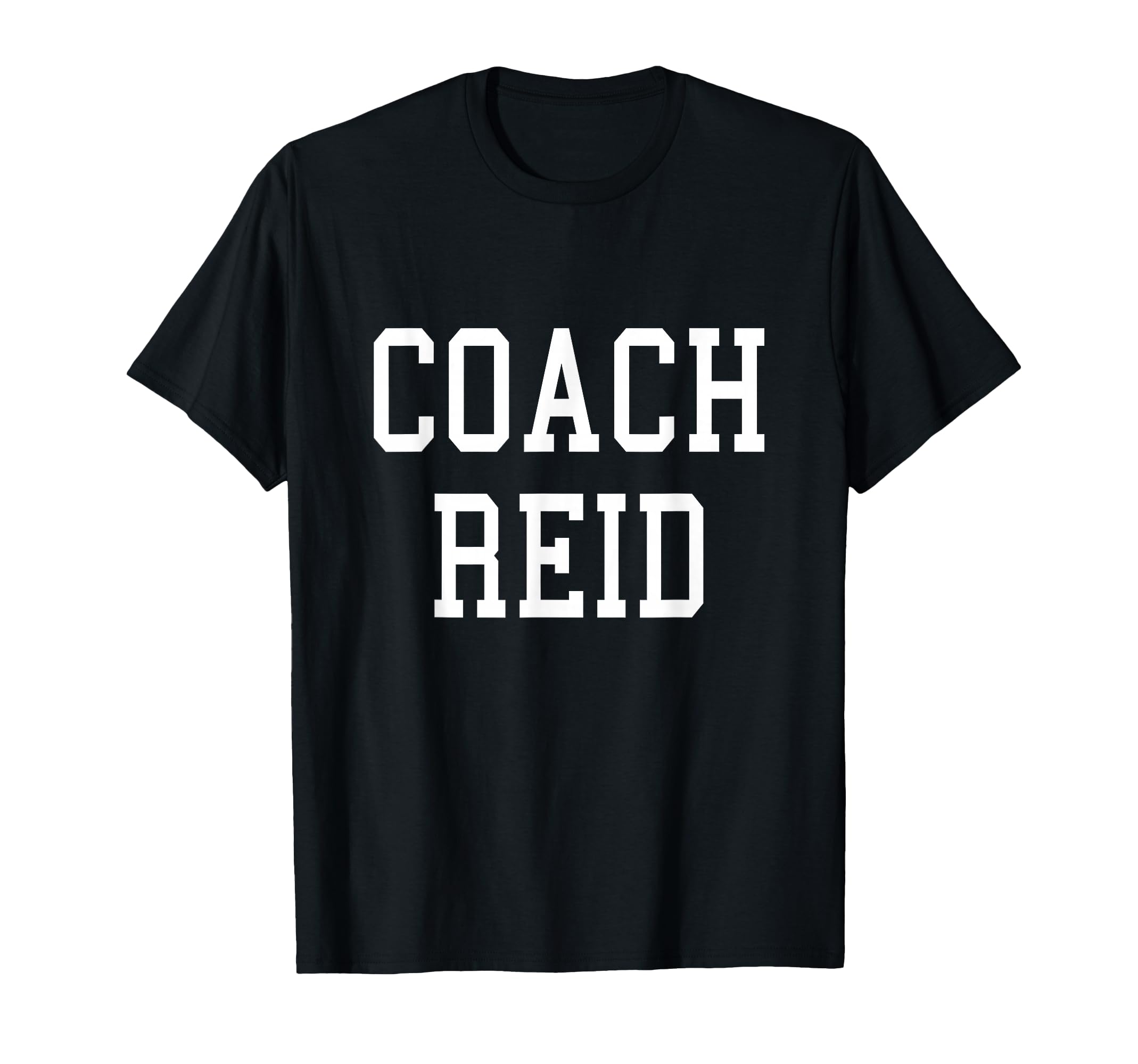 Coach Reid Custom Soccer Baseball Team T-Shirt - Minimalist Print Men Women - T-Shirt, Sweatshirt, Hoodie