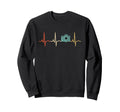 Heartbeat Photography Camera Sweatshirt - Novelty Apparel Men Women - T-Shirt, Sweatshirt, Hoodie