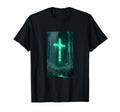 Gothic Cross Grunge Aesthetic Y2K Goth T-Shirt - Trendy Graphic for Adults - T-Shirt, Sweatshirt, Hoodie