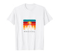 Magical Castle Sunset Theme Park T-Shirt - Fun Novelty Design Unisex - T-Shirt, Sweatshirt, Hoodie