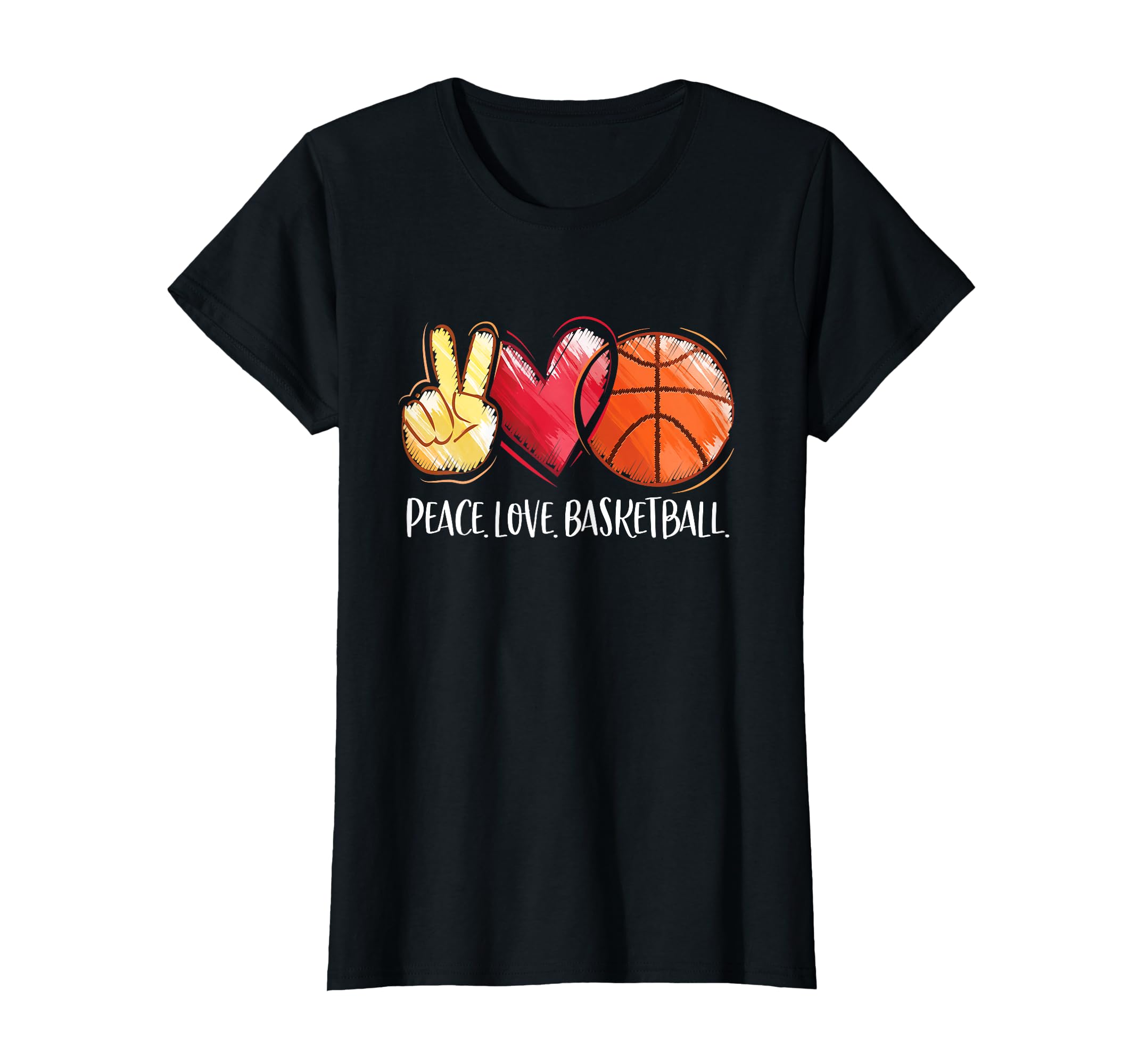 Basketball Basketball Player Gift T-Shirt - Graphic Print Men Women - T-Shirt, Sweatshirt, Hoodie