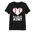 Baseball Aunt Funny Baseball Player T-Shirt - Aesthetic Graphic Men Women - T-Shirt, Sweatshirt, Hoodie