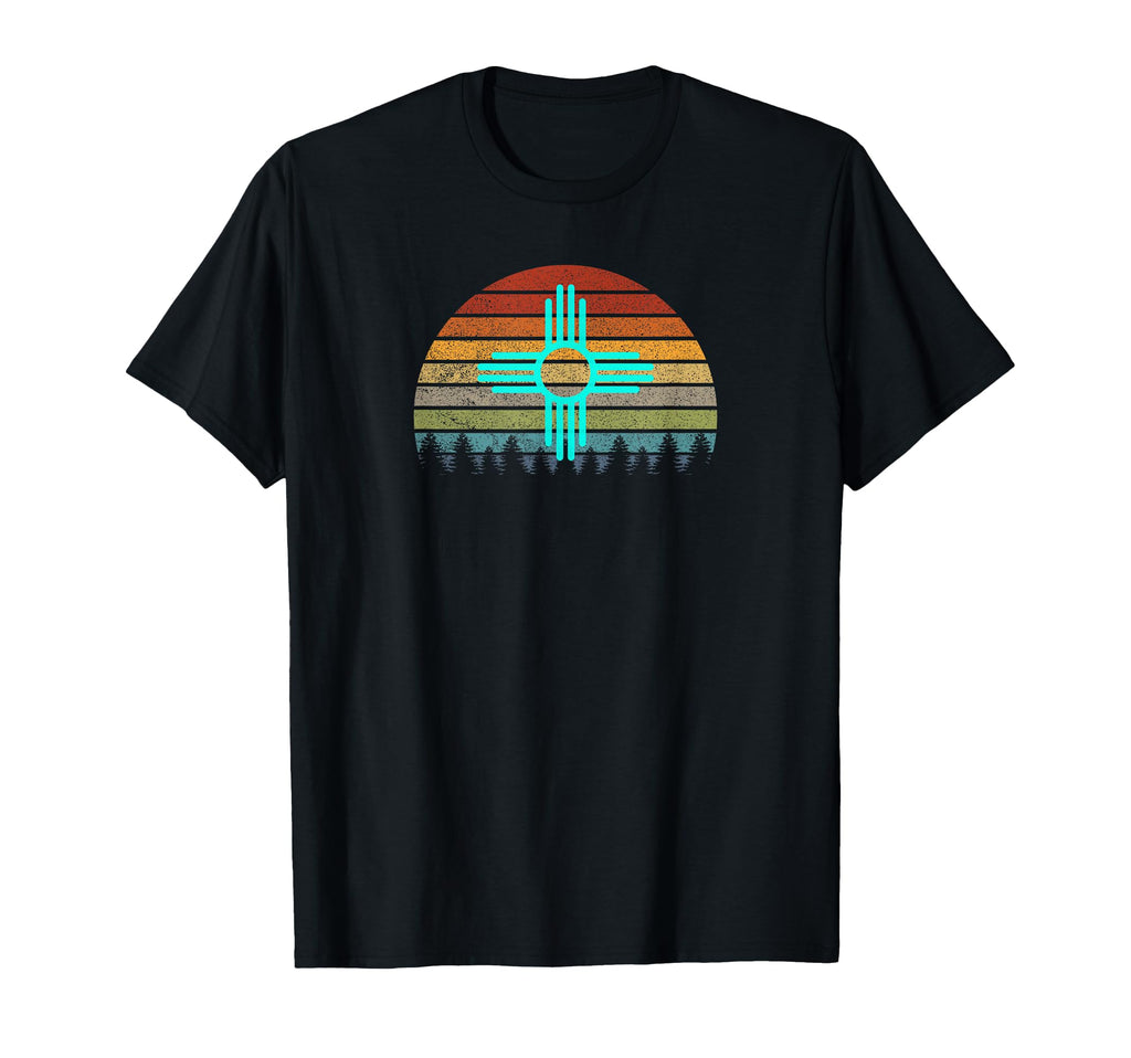 Zia New Mexico Gift Zia Symbol T-Shirt - Custom Art Print for Adults - T-Shirt, Sweatshirt, Hoodie