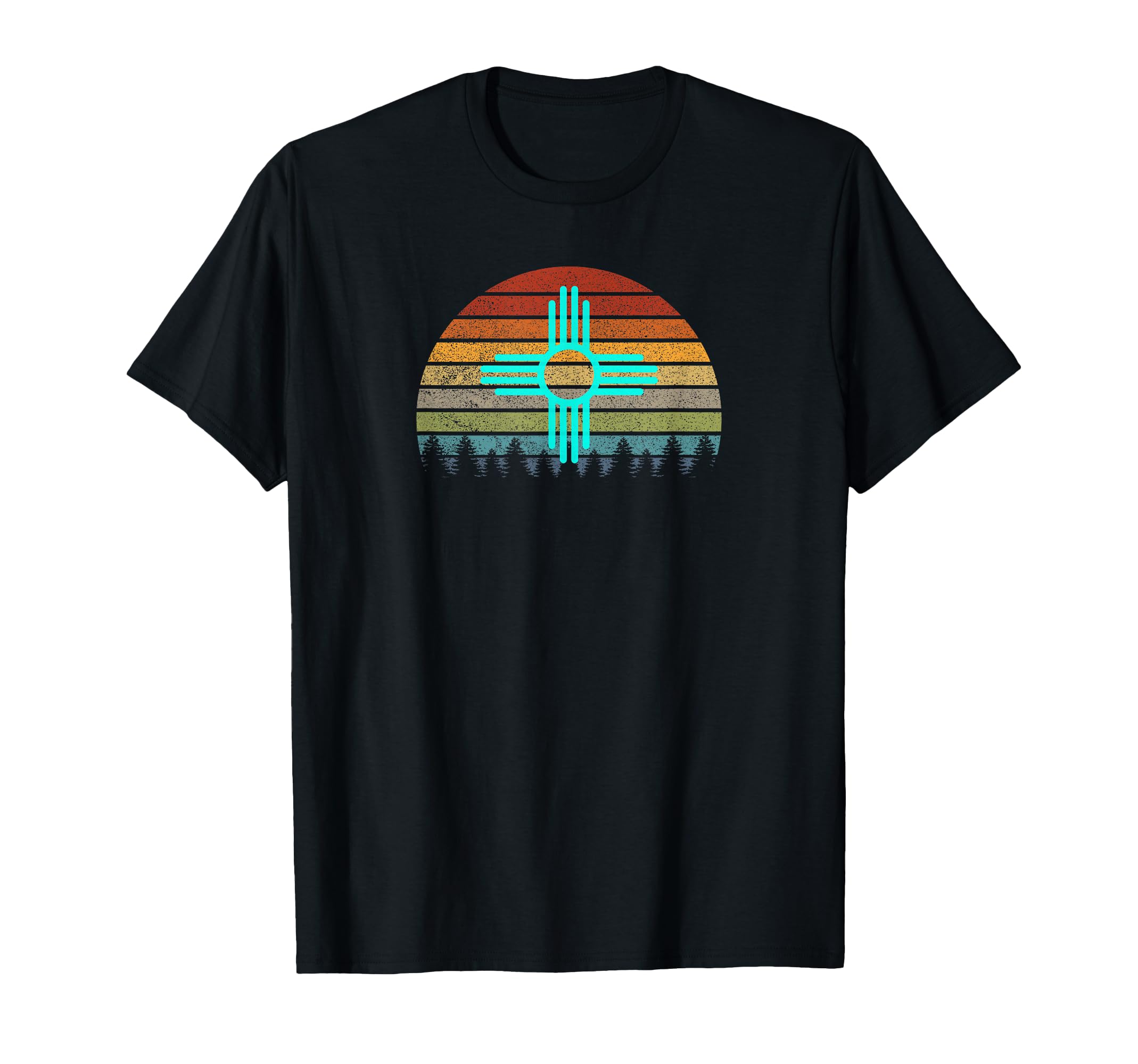Zia New Mexico Gift Zia Symbol T-Shirt - Custom Art Print for Adults - T-Shirt, Sweatshirt, Hoodie