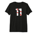 Baseball Player Jersey Number 11 11 T-Shirt - Unique Graphic Men Women - T-Shirt, Sweatshirt, Hoodie
