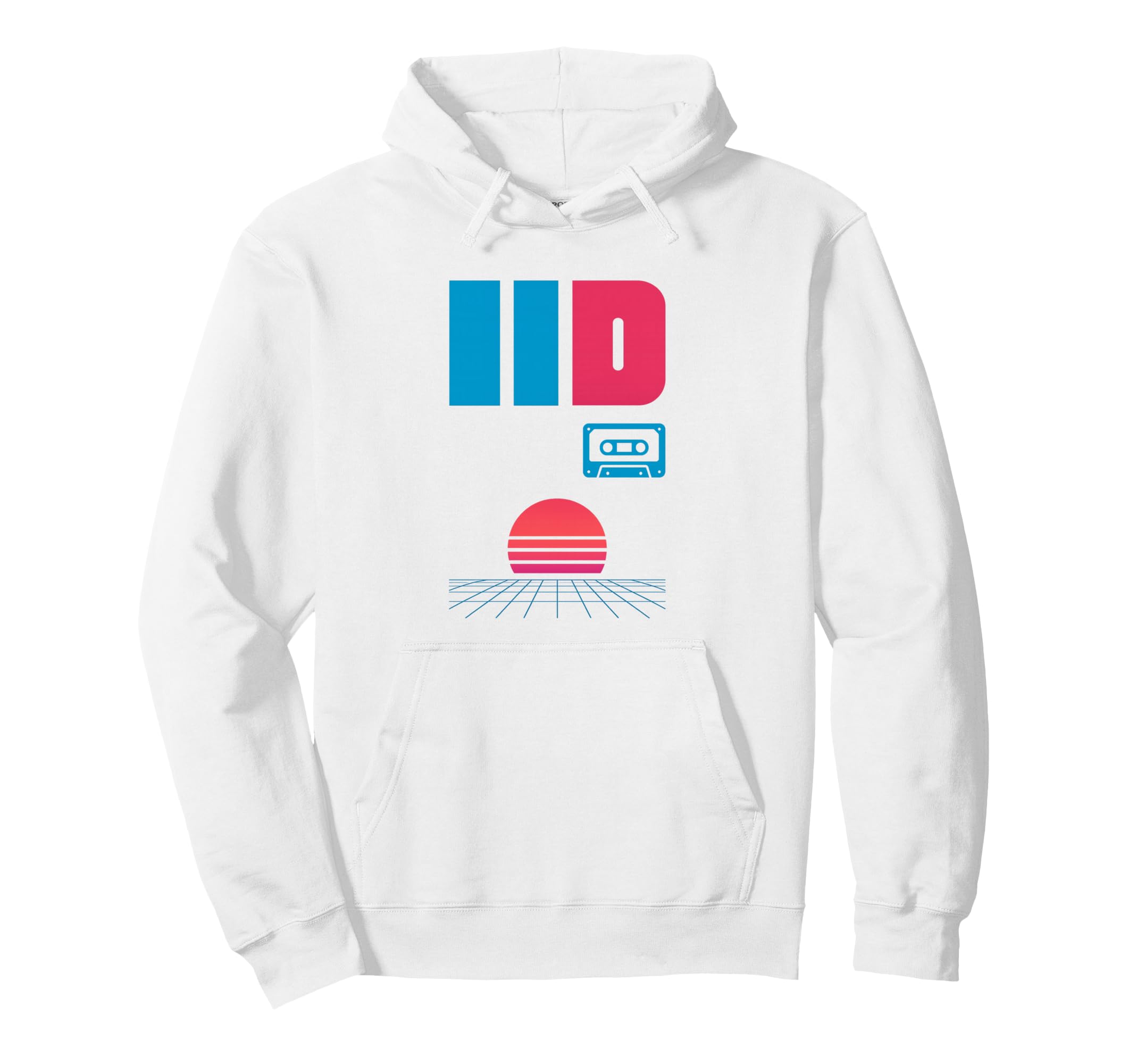 80S Synthwave Hoodie - Trendy Graphic for Adults - T-Shirt, Sweatshirt, Hoodie