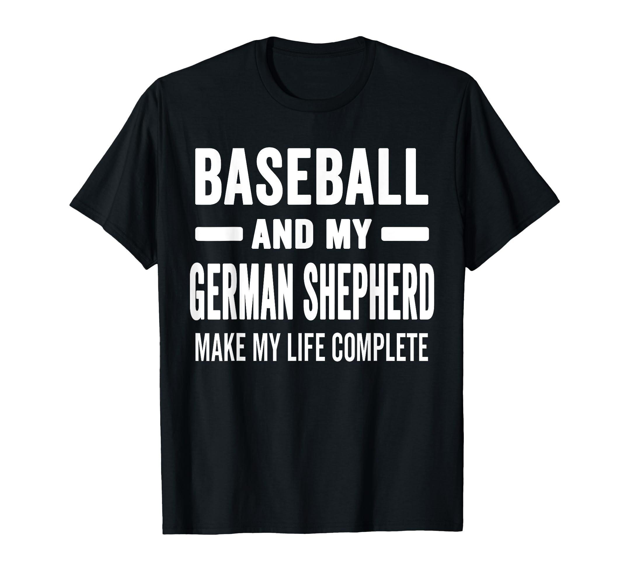 Baseball And My German Shepherd Mama Dog T-Shirt - Graphic Print Unisex - T-Shirt, Sweatshirt, Hoodie