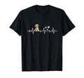 Distressed Heartbeat Shih Tzu T-Shirt - Casual Everyday Wear for Adults - T-Shirt, Sweatshirt, Hoodie