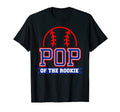Pop Rookie 1St Birthday Baseball Theme T-Shirt - Novelty Apparel Unisex - T-Shirt, Sweatshirt, Hoodie