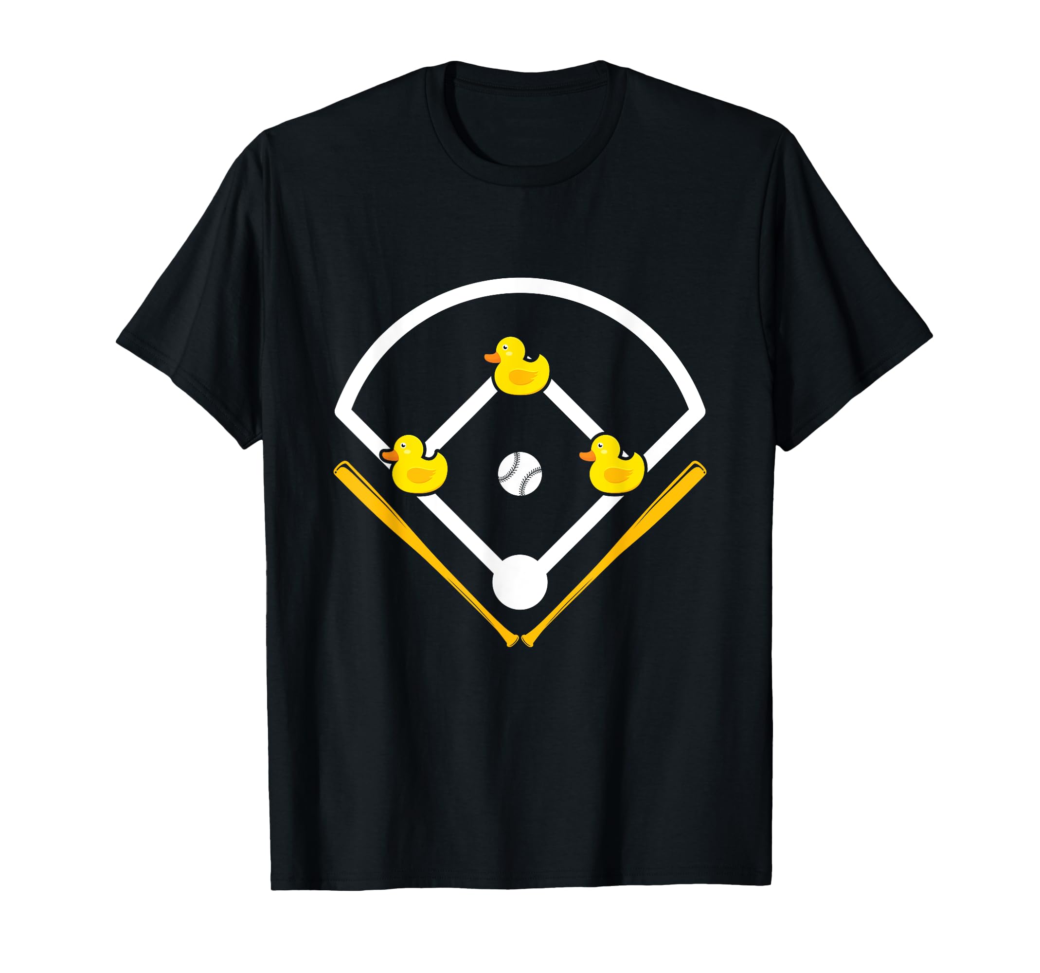 Ducks Pond Baseball Expert T-Shirt - Custom Art Print Unisex - T-Shirt, Sweatshirt, Hoodie