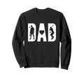 Baseball Dad Fathers Day Birthday Mens Sweatshirt - Trendy Graphic Unisex - T-Shirt, Sweatshirt, Hoodie