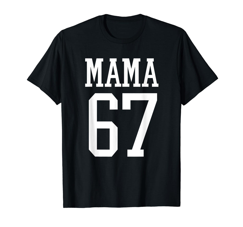 Number 67 Mama Biggest Fan Spirit Wear T-Shirt - Aesthetic Graphic Unisex - T-Shirt, Sweatshirt, Hoodie