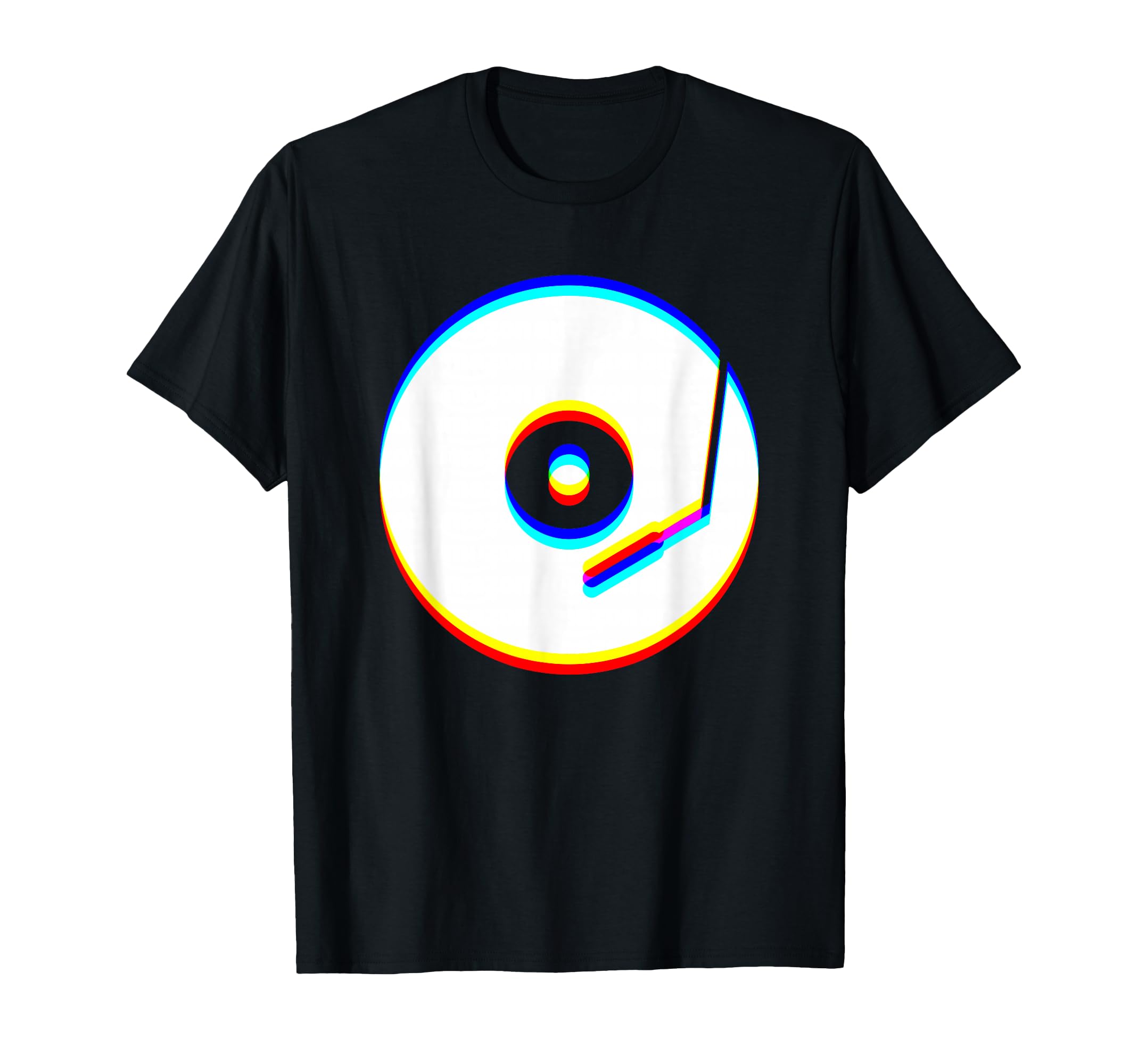 Glitch Art Optical Illusion Vaporwave T-Shirt - Custom Art Print Men Women - T-Shirt, Sweatshirt, Hoodie