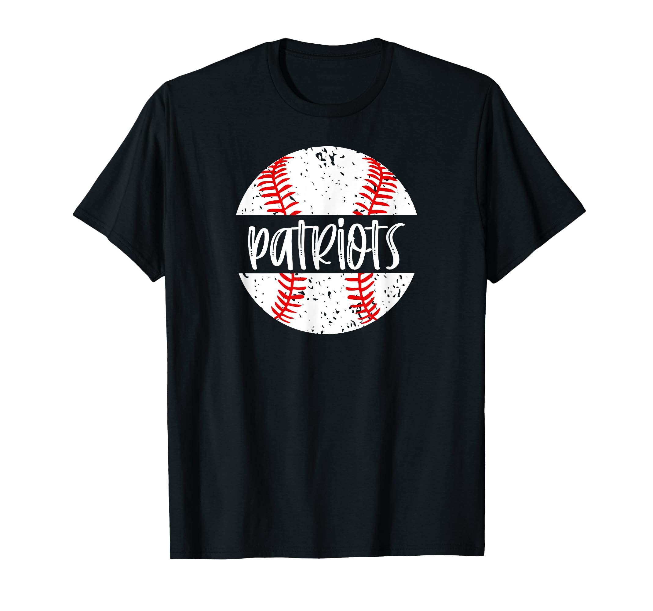 Patriots Baseball Team Mascot School T-Shirt - Aesthetic Graphic Unisex - T-Shirt, Sweatshirt, Hoodie