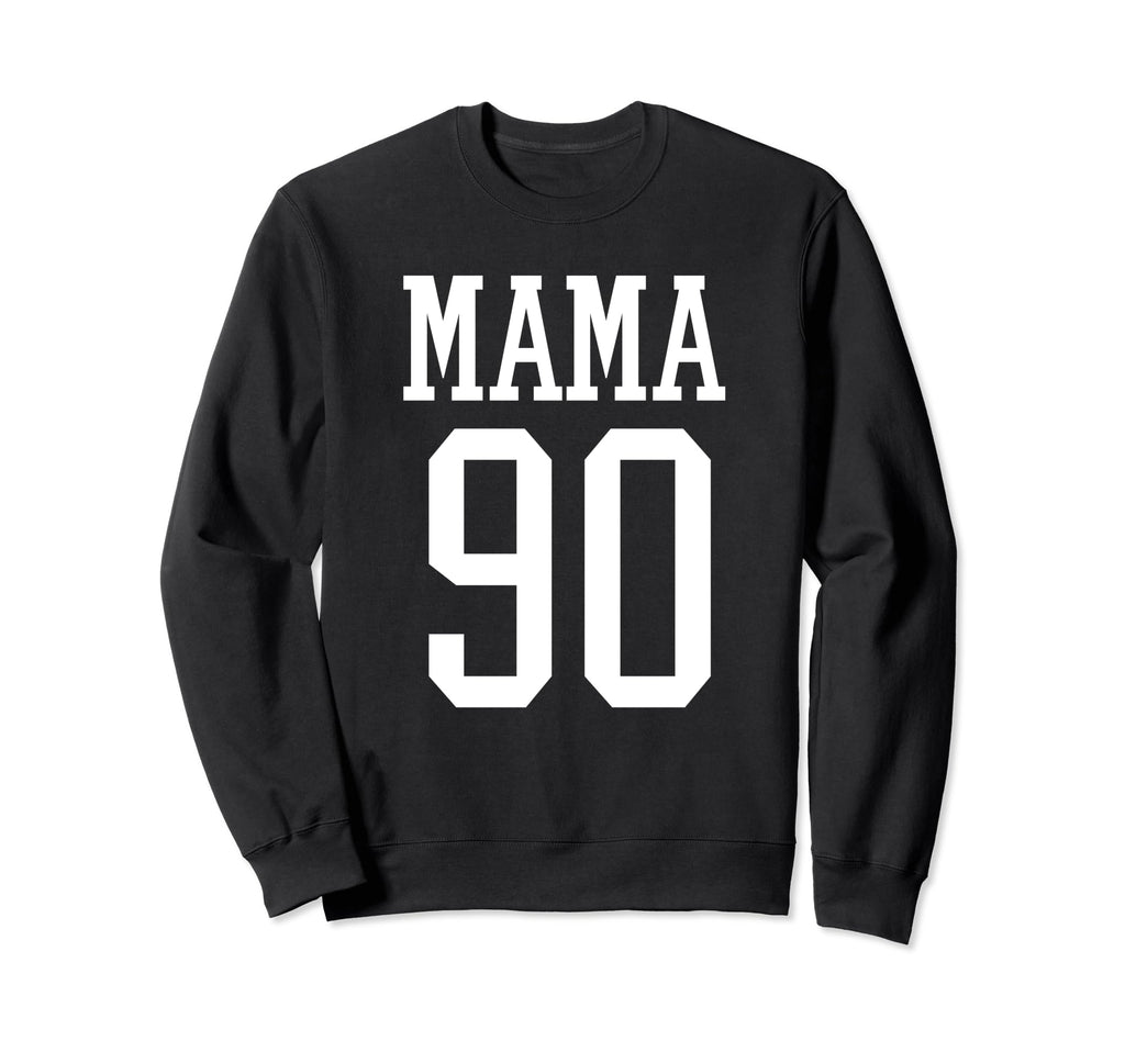 Number 90 Mama Biggest Fan Spirit Sweatshirt - Minimalist Print for Adults - T-Shirt, Sweatshirt, Hoodie