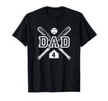 Baseball Dad Softball Dad 4 Jersey Biggest T-Shirt - Graphic Print Unisex - T-Shirt, Sweatshirt, Hoodie