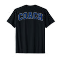 Coach Sports Trainer Varsity Blue T-Shirt - Fun Novelty Design Unisex - T-Shirt, Sweatshirt, Hoodie