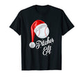 Baseball Elf Baseball Pitcher Elf T-Shirt - Trendy Graphic Unisex - T-Shirt, Sweatshirt, Hoodie