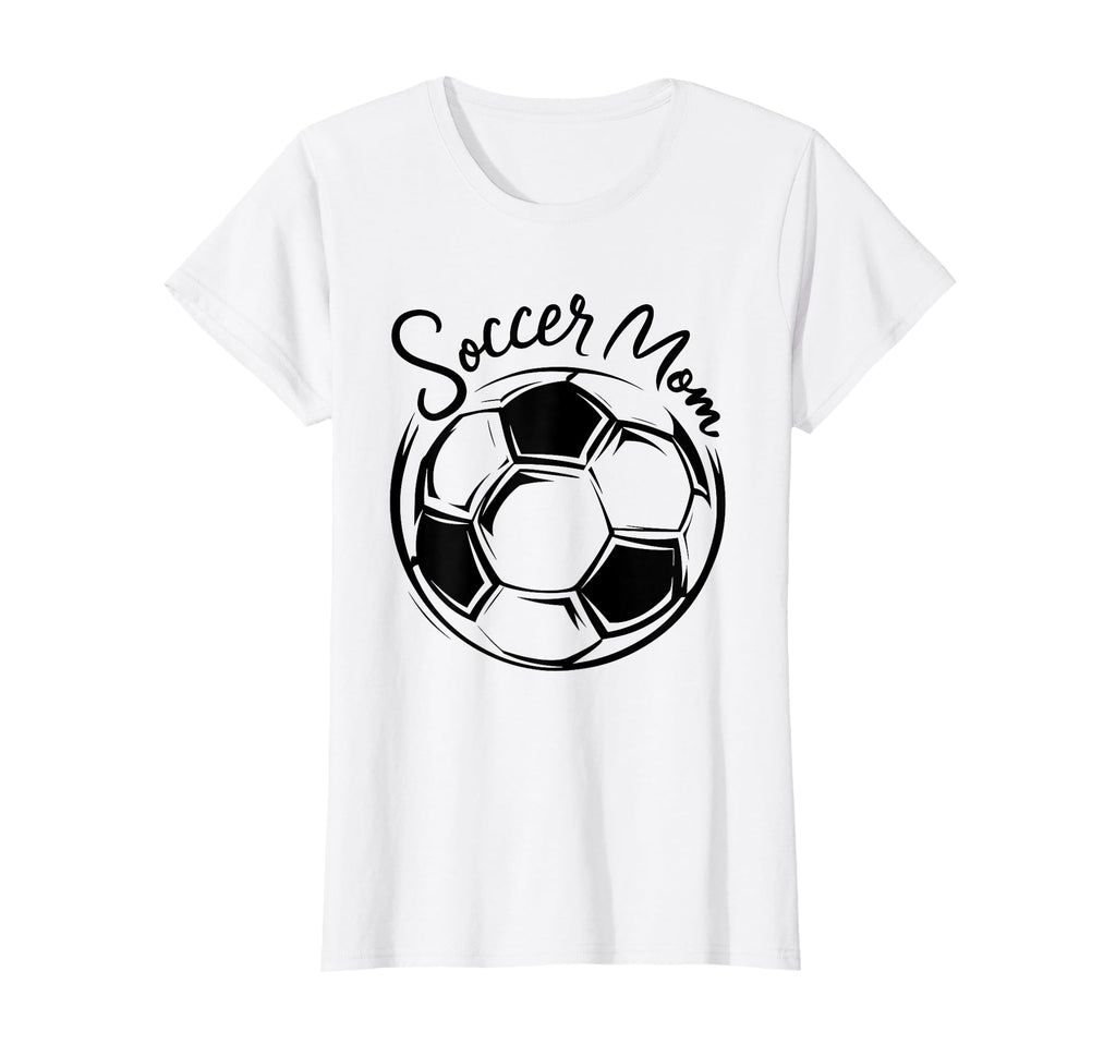 Soccer Mom Proud Football Mothers Game T-Shirt - Fun Novelty Design Unisex - T-Shirt, Sweatshirt, Hoodie