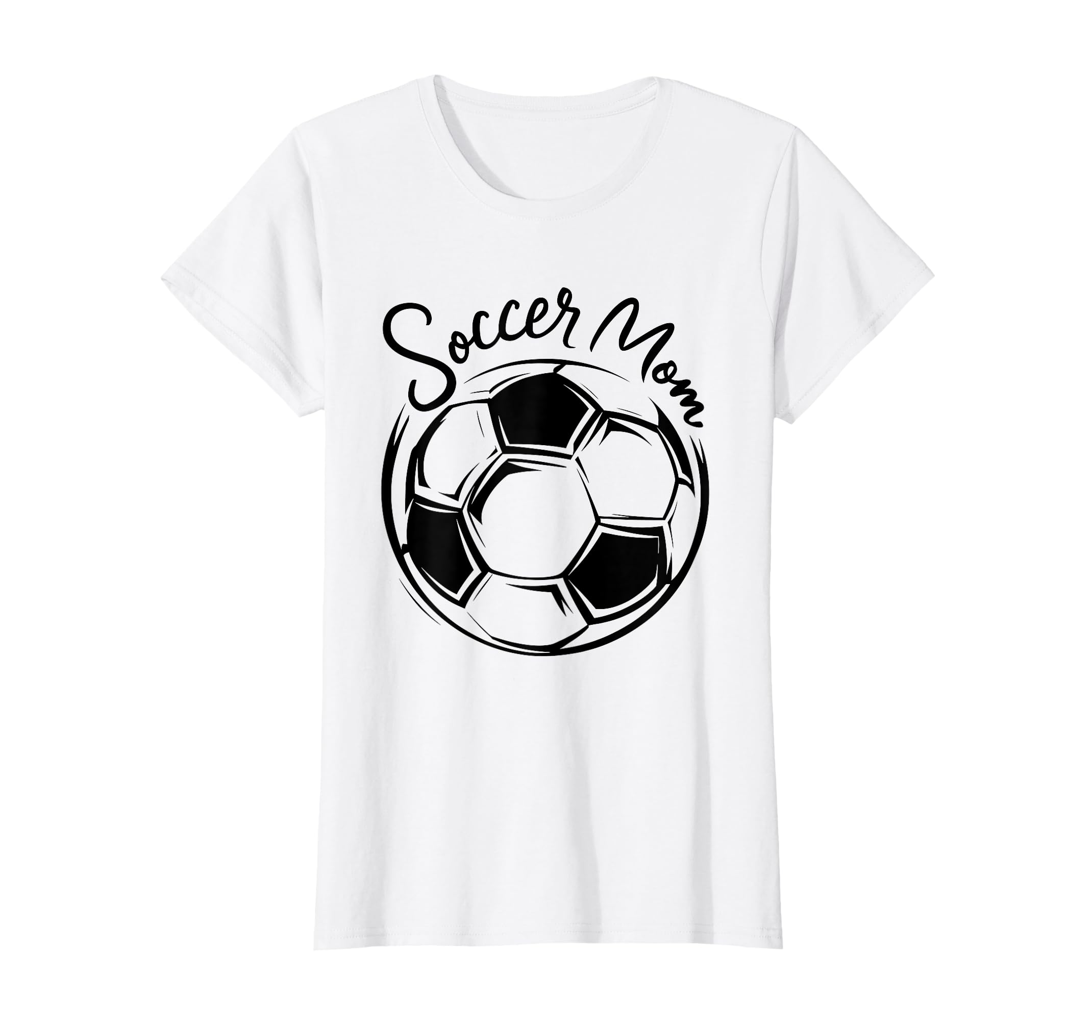 Soccer Mom Proud Football Mothers Game T-Shirt - Fun Novelty Design Unisex - T-Shirt, Sweatshirt, Hoodie