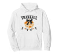 Thankful Pumpkin Fall Autumn Floral Boho Hoodie - Unique Graphic Men Women - T-Shirt, Sweatshirt, Hoodie