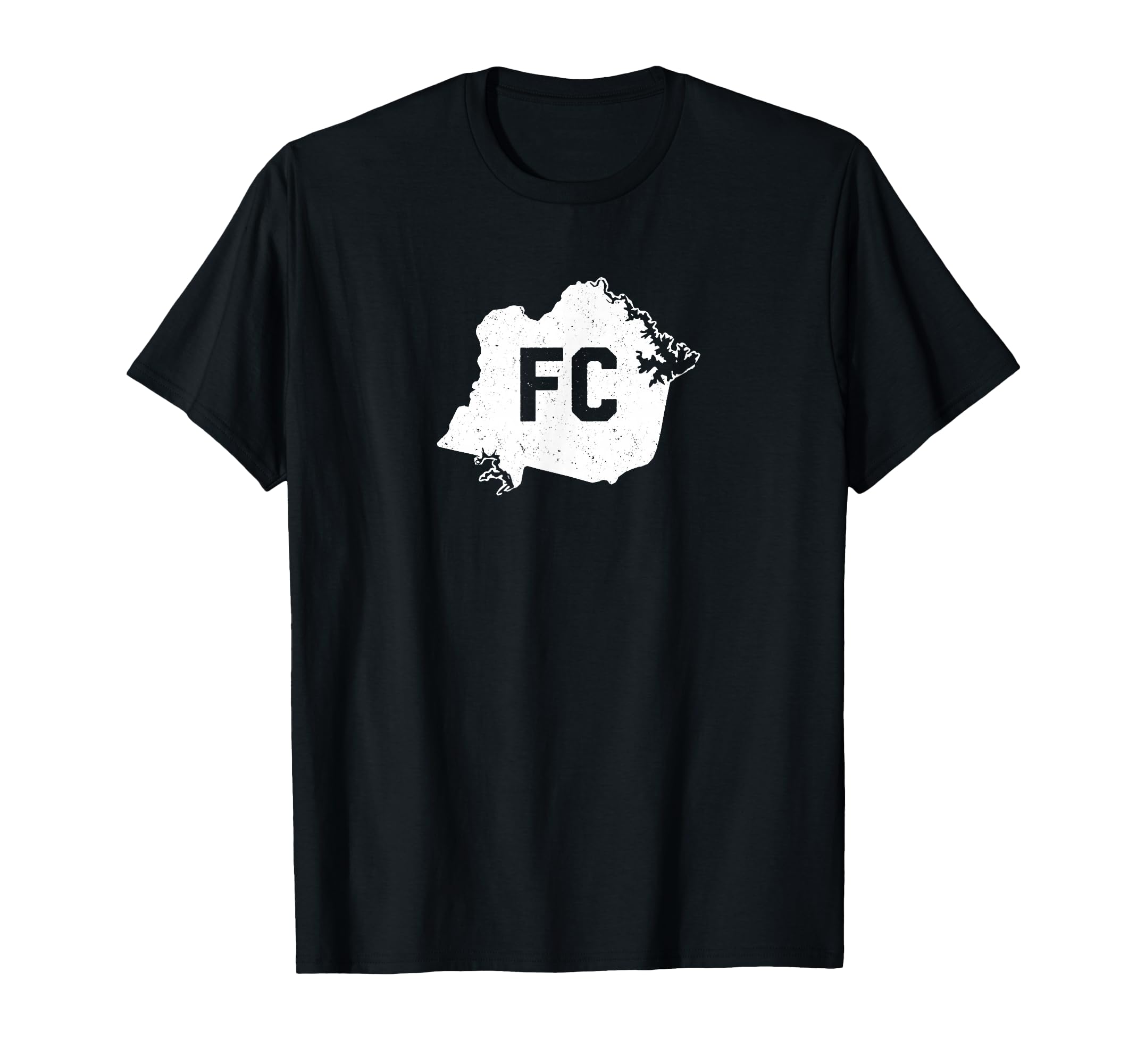 Fc Distressed Franklin County Virginia T-Shirt - Custom Art Print Unisex - T-Shirt, Sweatshirt, Hoodie