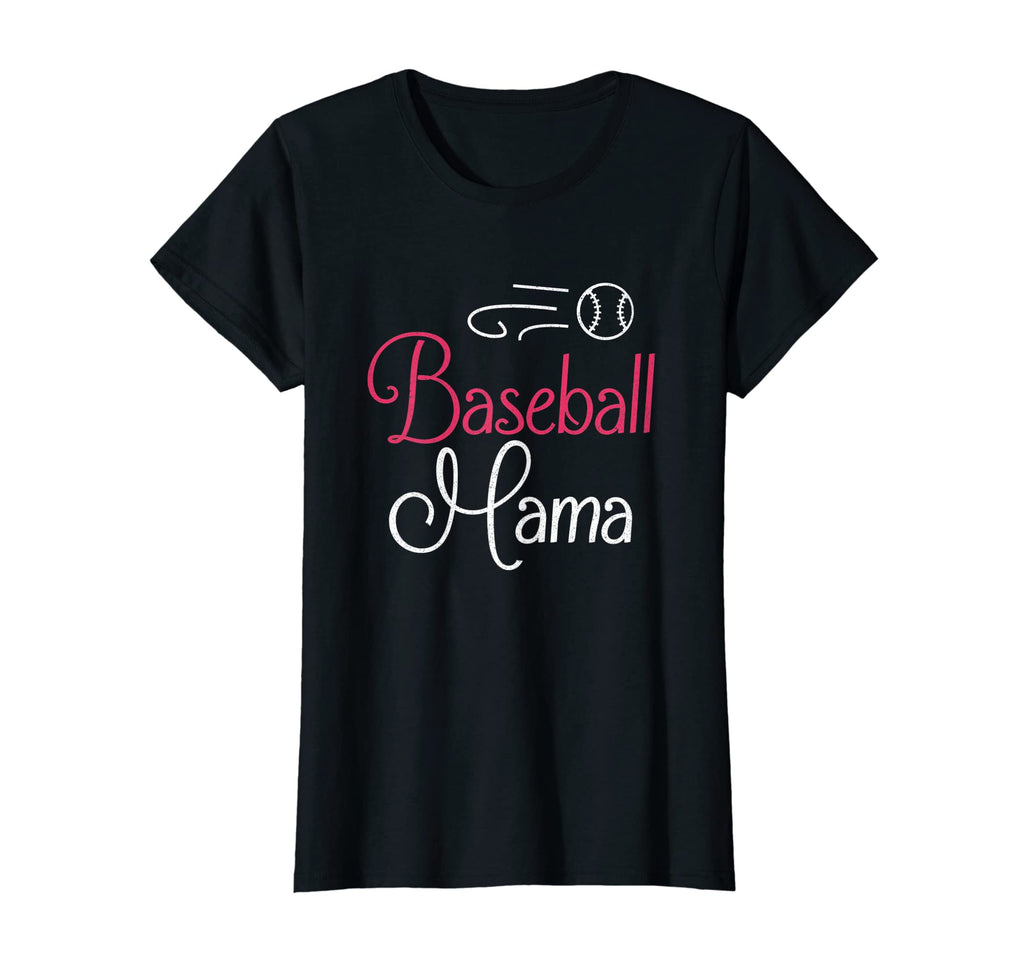 Womens Baseball Mama Funny Softball T-Shirt - Fun Novelty Design Men Women - T-Shirt, Sweatshirt, Hoodie
