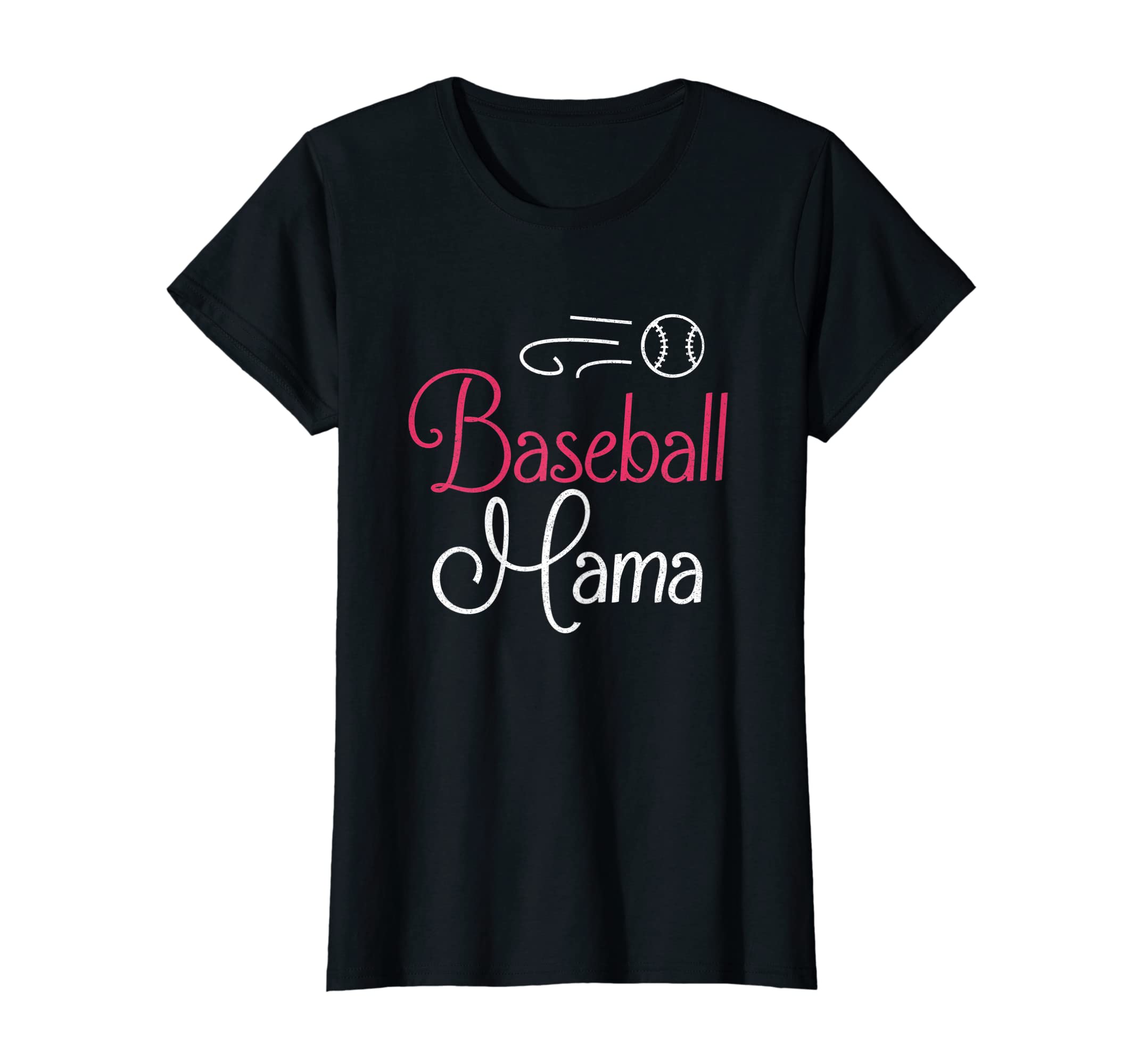 Womens Baseball Mama Funny Softball T-Shirt - Fun Novelty Design Men Women - T-Shirt, Sweatshirt, Hoodie