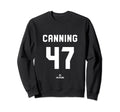 Griffin Canning 47 Los Angeles Mlbpa Sweatshirt - Graphic Print for Adults - T-Shirt, Sweatshirt, Hoodie