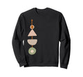 Minimalist Boho Earthy Tribal Art Sweatshirt - Trendy Graphic Unisex - T-Shirt, Sweatshirt, Hoodie