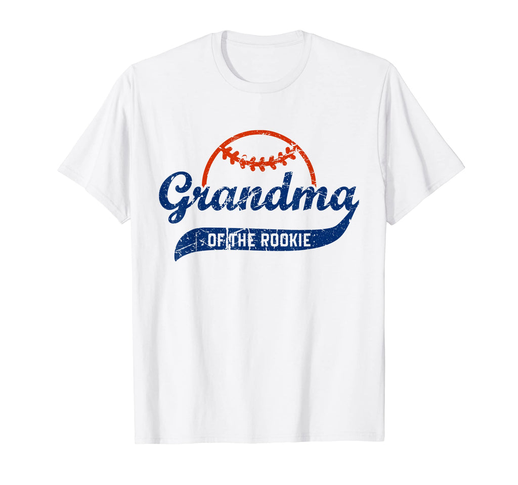 Funny Baseball Grandma Rookie T-Shirt - Graphic Print Men Women - T-Shirt, Sweatshirt, Hoodie