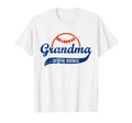 Funny Baseball Grandma Rookie T-Shirt - Graphic Print Men Women - T-Shirt, Sweatshirt, Hoodie