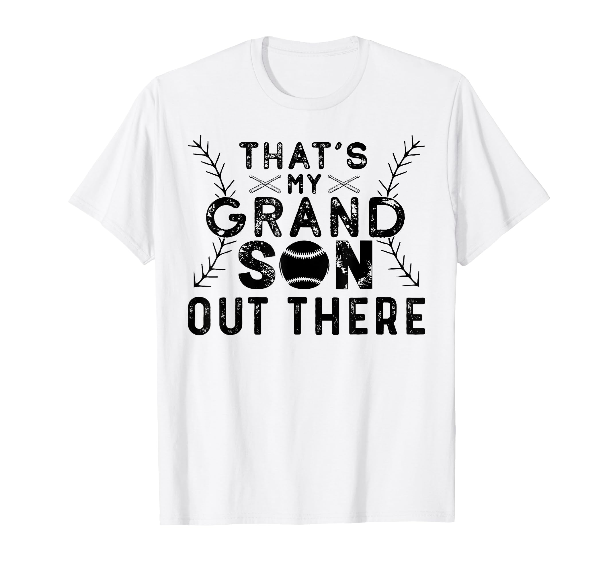 Thats My Grandson Out There Baseball T-Shirt - Graphic Print Men Women - T-Shirt, Sweatshirt, Hoodie
