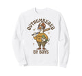 Outnumbered Goose Mom Baseball Football Sweatshirt - Graphic Print Unisex - T-Shirt, Sweatshirt, Hoodie