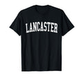 Lancaster Pa Distressed White Varsity T-Shirt - Novelty Apparel for Adults - T-Shirt, Sweatshirt, Hoodie
