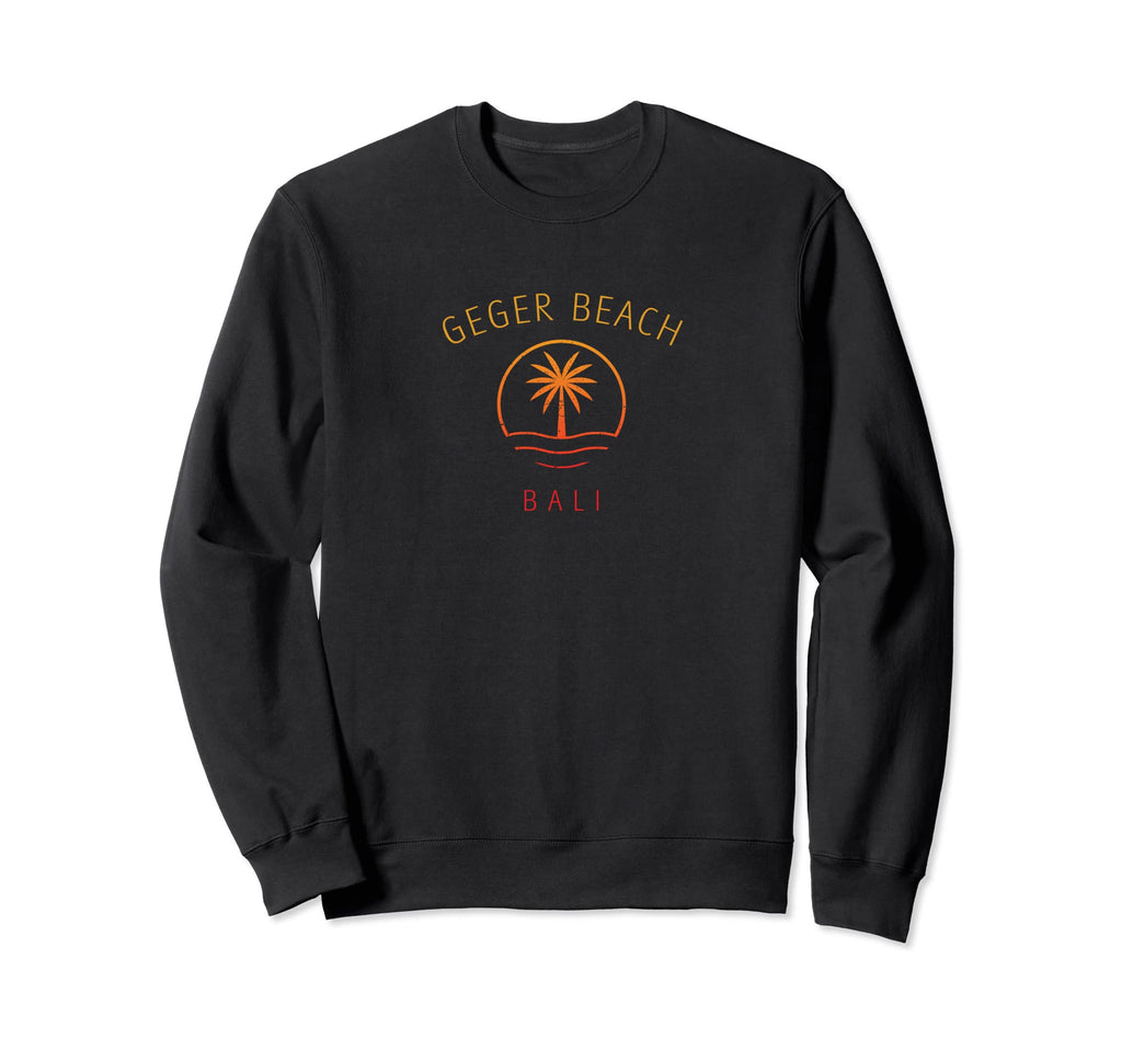 Geger Beach Bali Distressed Sweatshirt - Streetwear Style Men Women - T-Shirt, Sweatshirt, Hoodie