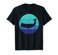 Sunset Sperm Whale Silhouette T-Shirt - Custom Art Print for Adults - T-Shirt, Sweatshirt, Hoodie