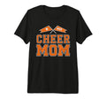 Cheer Mom Mother Bow Cheerleader Game T-Shirt - Trendy Graphic for Adults - T-Shirt, Sweatshirt, Hoodie