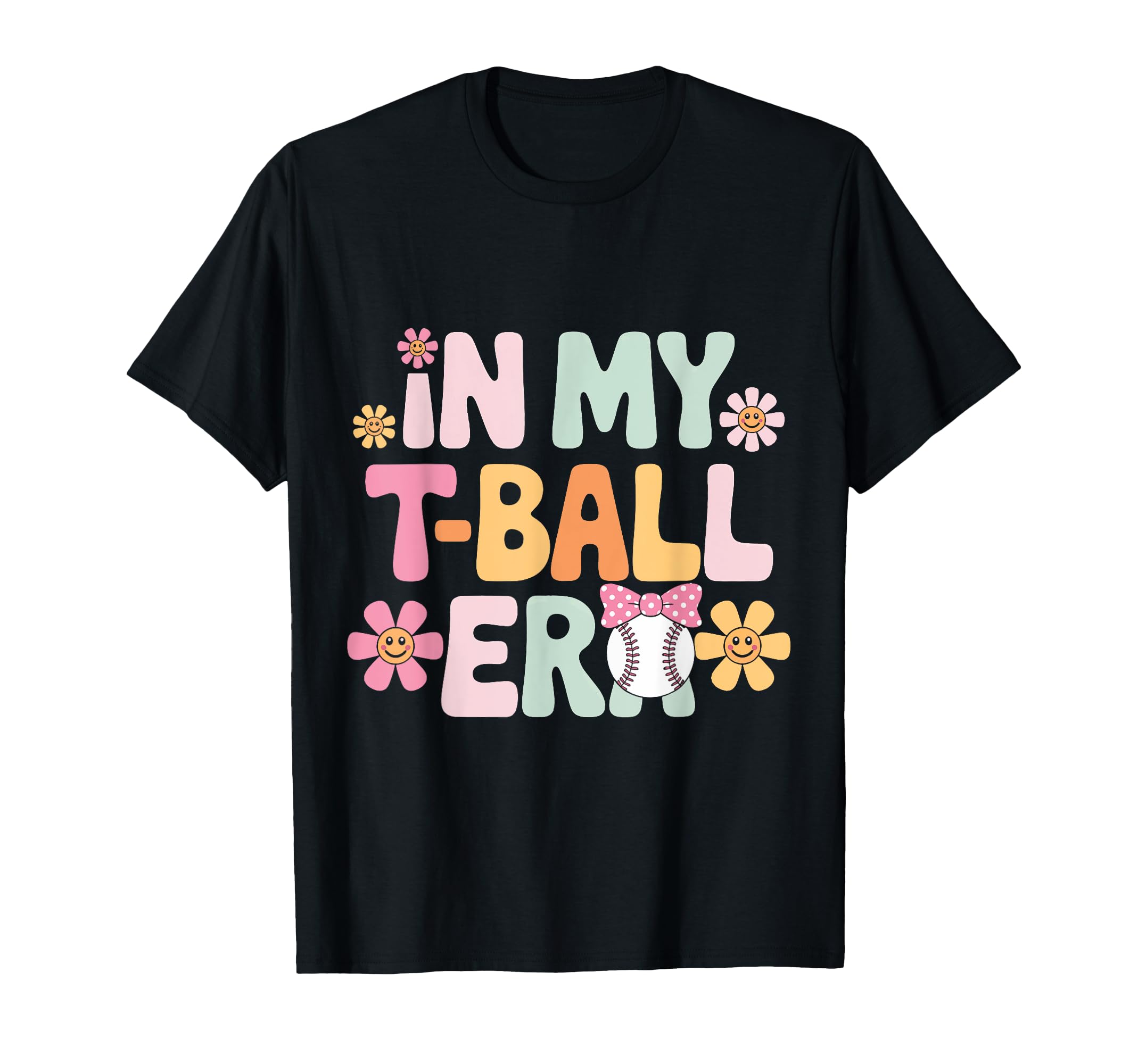 My T Ball Era Pastel Baseball Game T-Shirt - Aesthetic Graphic Unisex - T-Shirt, Sweatshirt, Hoodie