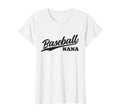 Baseball Nana 1970S Cursive Sports Fan T-Shirt - Graphic Print Unisex - T-Shirt, Sweatshirt, Hoodie