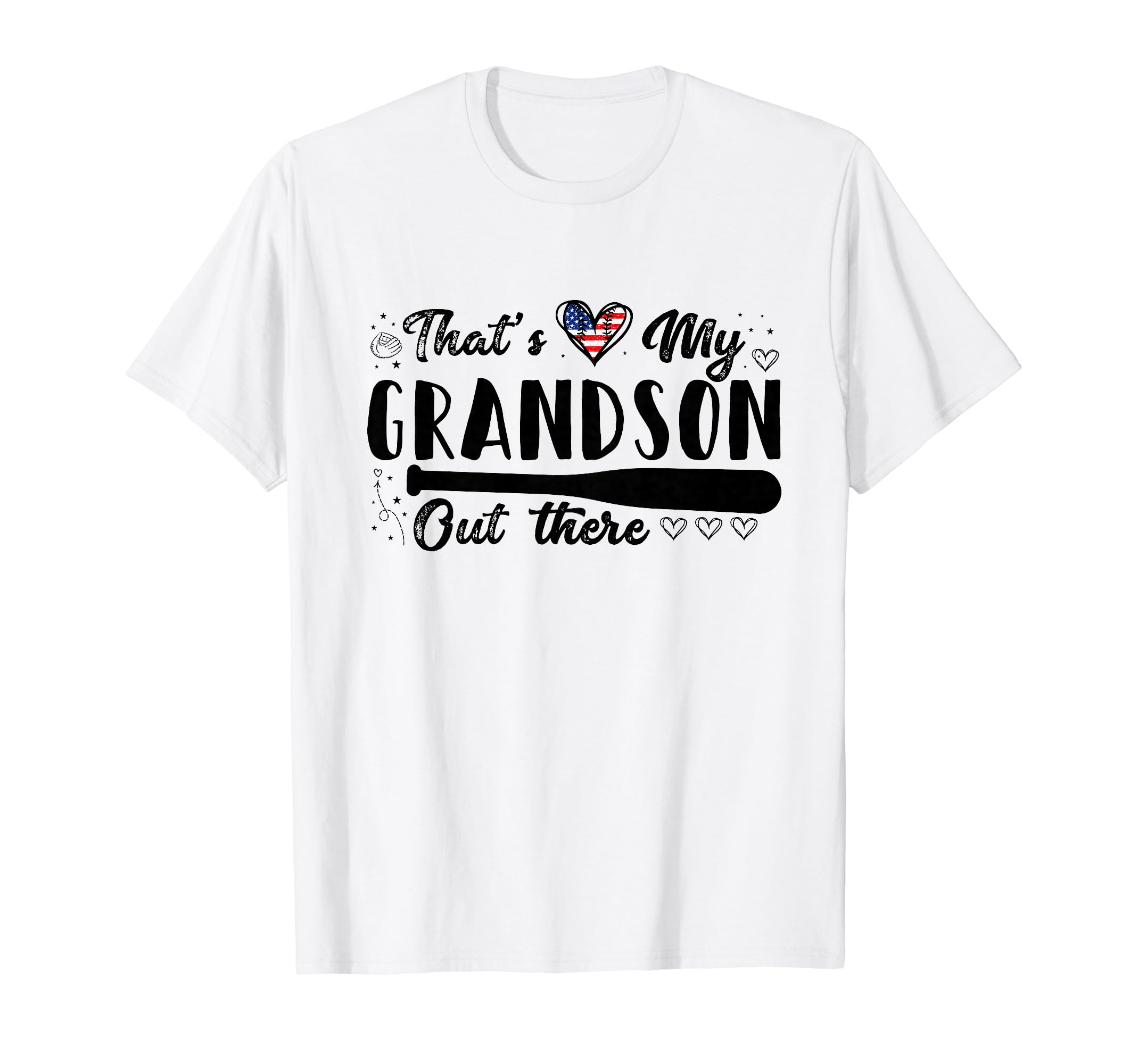 Thats My Grandson Out There Gifts T-Shirt - Custom Art Print for Adults - T-Shirt, Sweatshirt, Hoodie