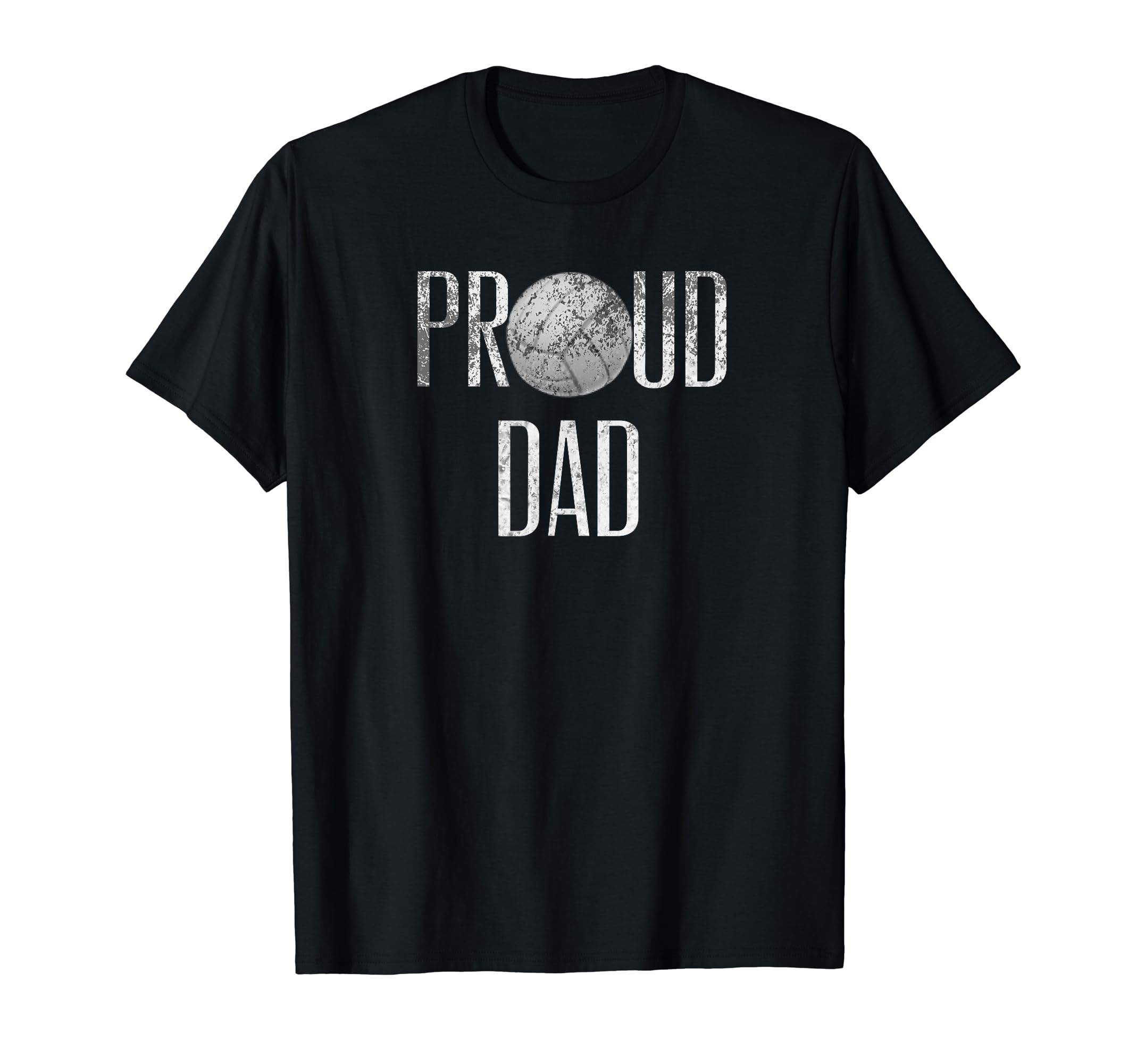 Volleyball Dad Distressed Parent T-Shirt - Streetwear Style for Adults - T-Shirt, Sweatshirt, Hoodie