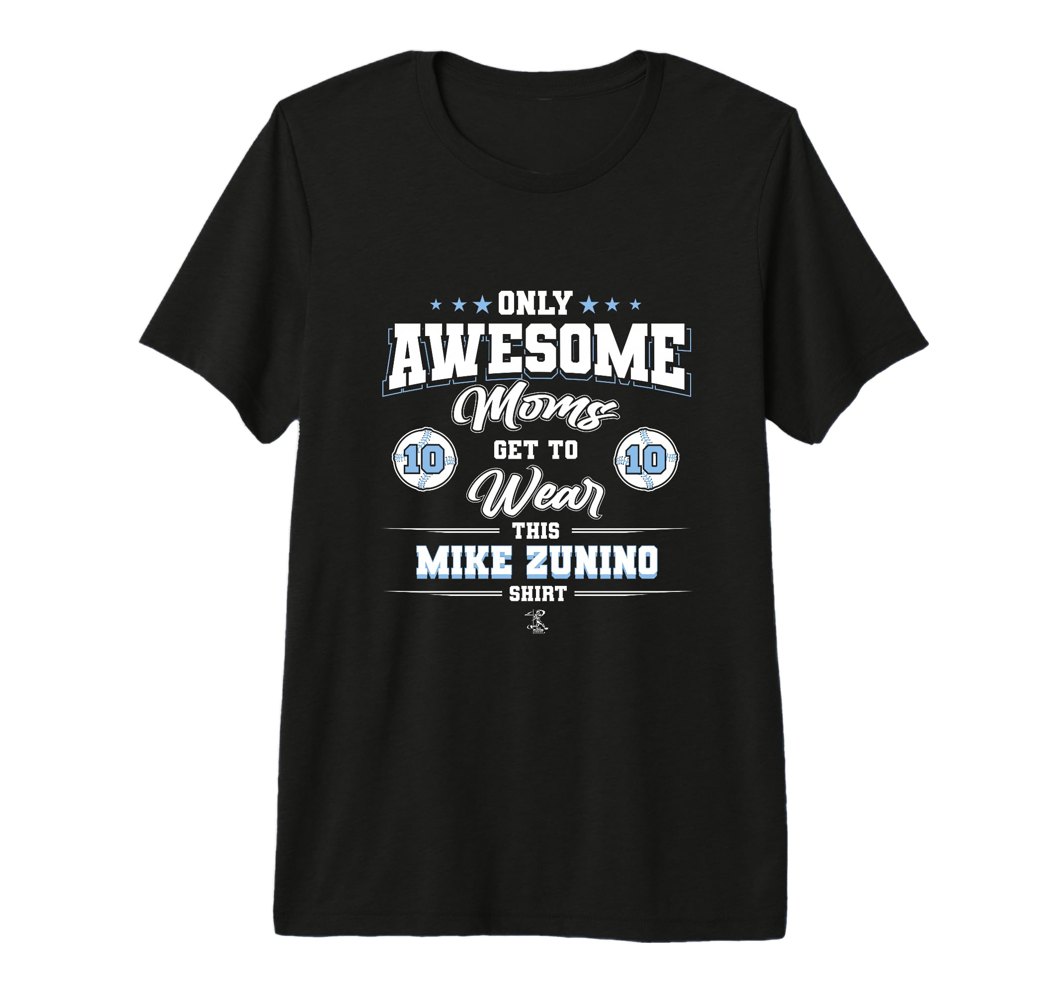 Mike Zunino Awesome Moms Tri Blend T-Shirt - Fun Novelty Design for Adults - T-Shirt, Sweatshirt, Hoodie