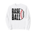 Baseball Mama Sports Mom Game Day T Sweatshirt - Aesthetic Graphic Unisex - T-Shirt, Sweatshirt, Hoodie