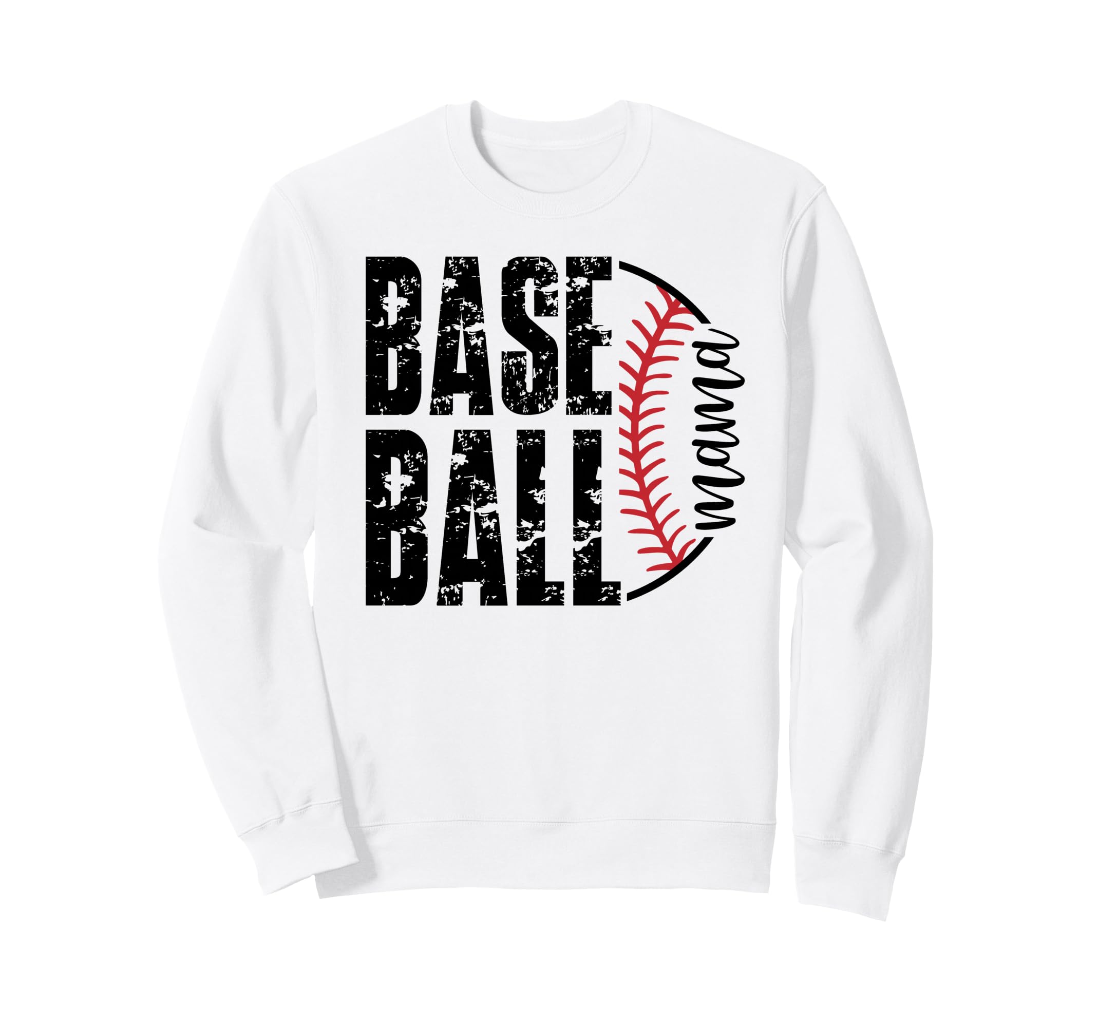 Baseball Mama Sports Mom Game Day T Sweatshirt - Aesthetic Graphic Unisex - T-Shirt, Sweatshirt, Hoodie