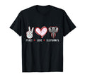 Love Peace Elephant Gifts Children T-Shirt - Aesthetic Graphic for Adults - T-Shirt, Sweatshirt, Hoodie